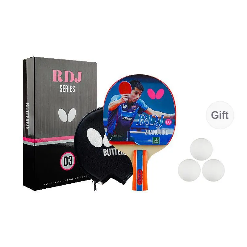 Butterfly Ping Pong Paddles Red-4