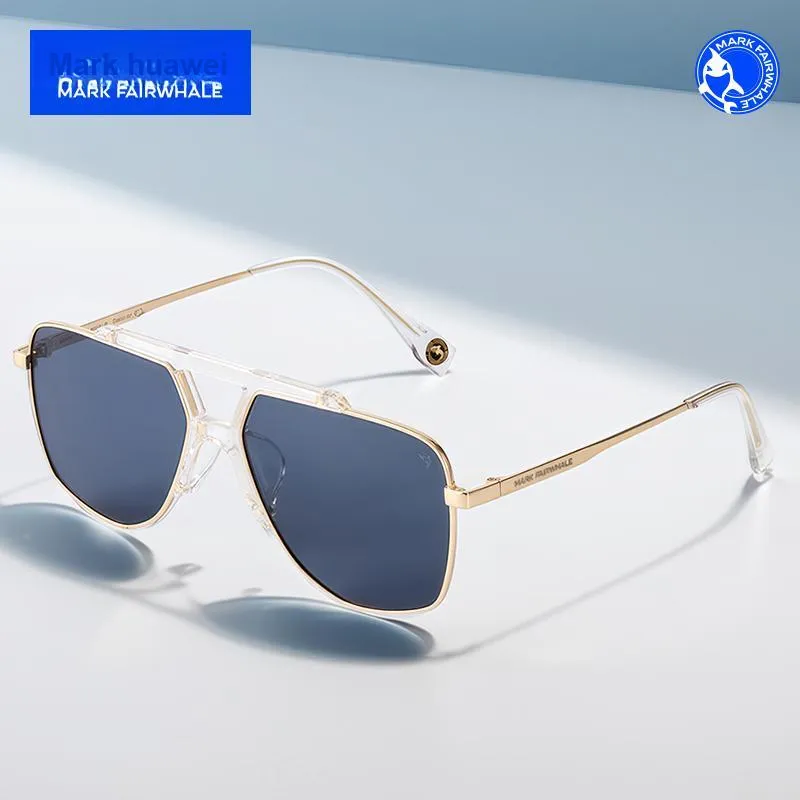 FAIRWHALE Alloy TR90 Aviator Sunglasses Men's-5