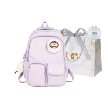 Cool Nylon Backpack Unisex Multicolor