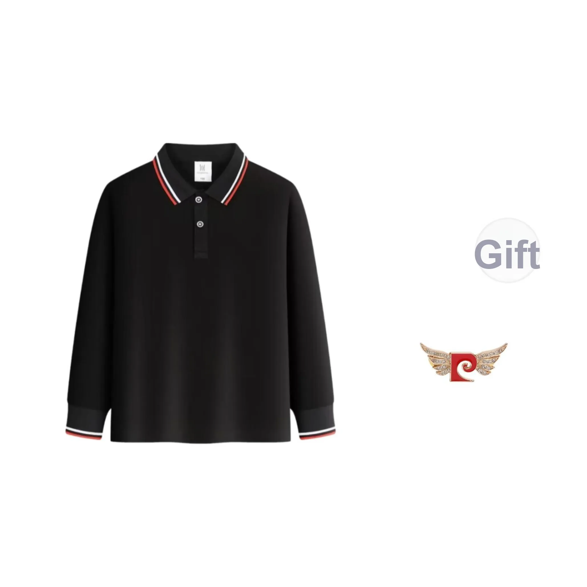 PIERRE CARDIN Отложной воротник Work UNIFORM Короткий рукав Поло Студенческий Школьная форма Спортивный повседневный T Рубашка