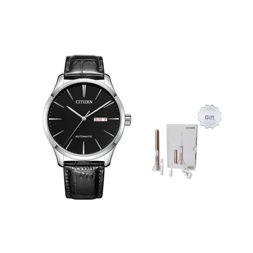 CITIZEN Механический Movement Мужская Механическая Серийная Часы 40,3mm*11,2mm Черные
