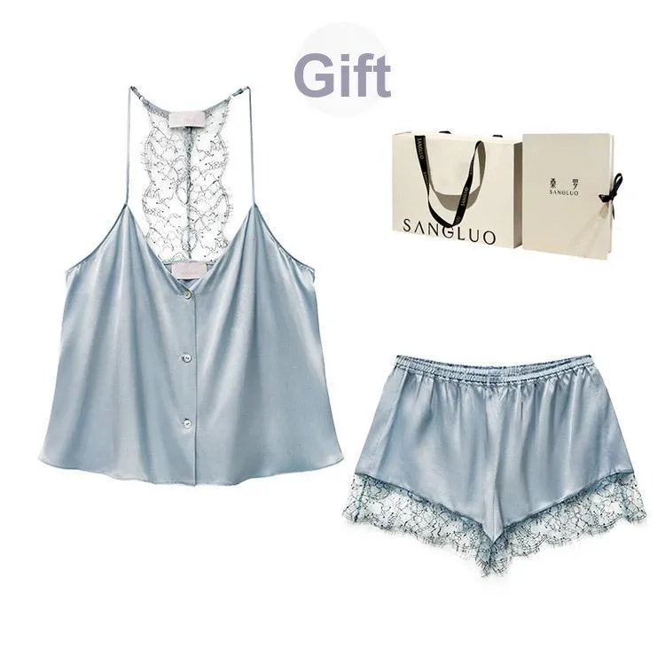 Sangluo Pajama Set Women's Gift Box Set-7
