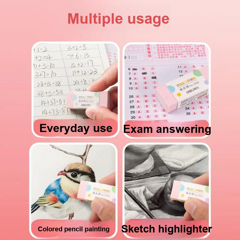 Deli Distress Free Eraser Correction Fluid/Correction Tape/Correction Patch-2