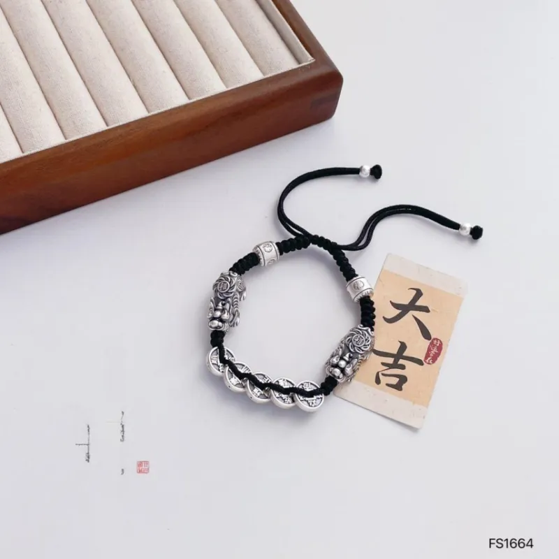 Stone Edge Poly 999 Fine Silver Bracelets Unisex-3