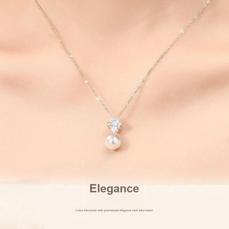 R Z Y S925 Silver Necklaces Women's-2