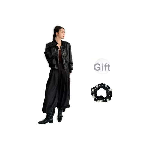 WUSHANSHAN Кожа Куртка Женская