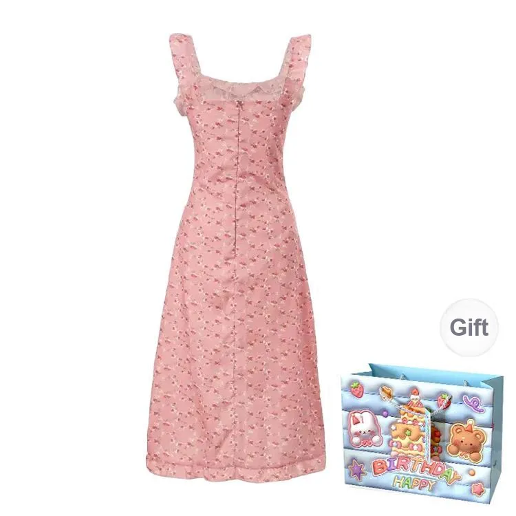 Gentle Welcome Slip Dress Women's Pink-1