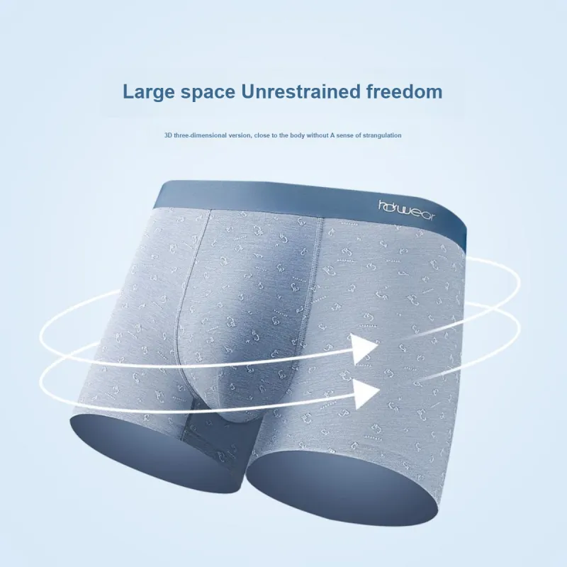 Red Bean Underpants Men's 3 Pack-3