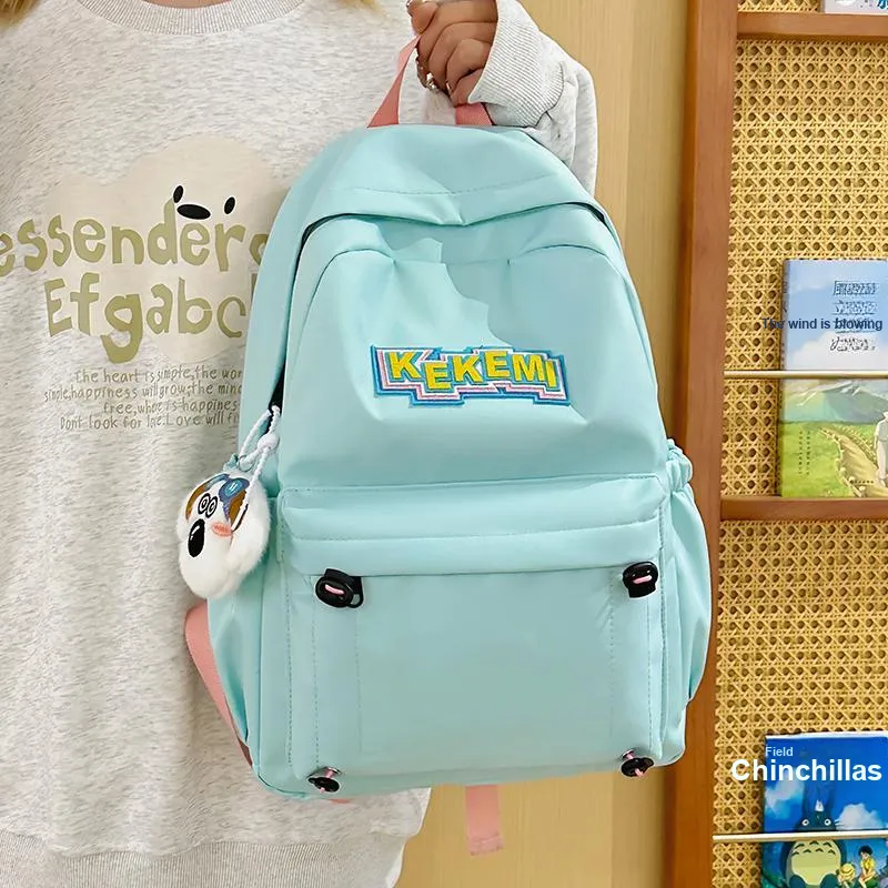 Wolfhorse Nylon Backpack Regular Unisex Multicolor-31
