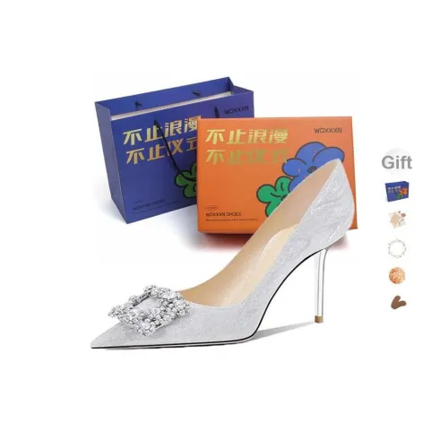 WOXXXN Узкий каблук высокий каблук 8 см женский