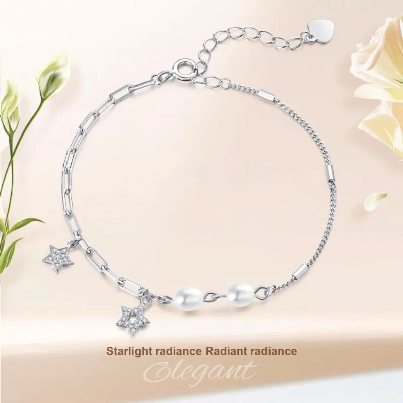 LAOMIAO Pearl Bracelets Women's-2