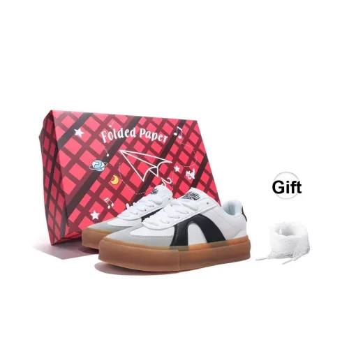 Jifffly Slip-resistant Abrasion-resistant Lightweight Low-Top Skateboarding Shoes Unisex White Jifffly Противоскользящие Устойчивые к износу Легкие Низкие Кроссовки для скейтбординга Унисекс Белые