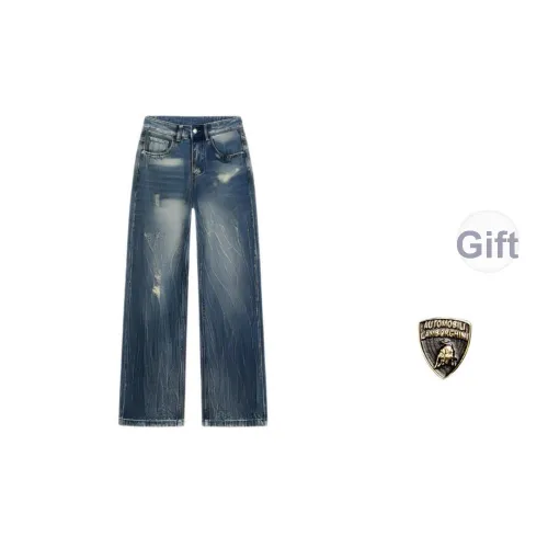 AUTOMOBILI LAMBORGHINI Джинсы Унисекс