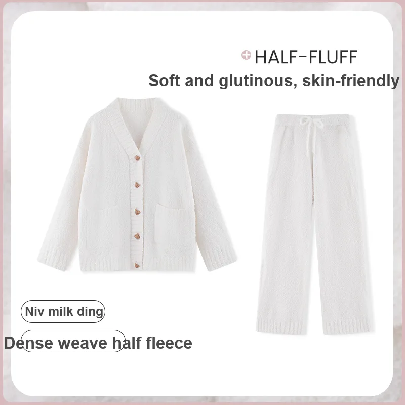 Beast's Secret Pajama Set Women's White-5