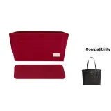 [Two-Piece Set]Open Top Burgundy Liner+Bottom Pad