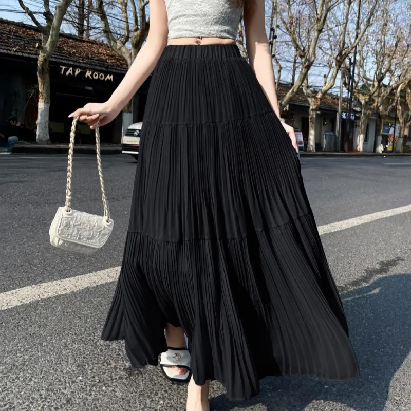 AHDO Casual Long Skirts Women's-27
