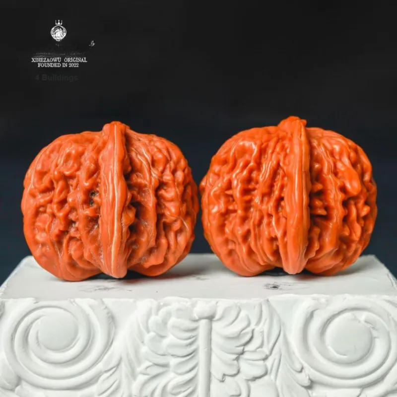 Xihe Core Creation Walnut Fine Handicraft Collectible Unisex-2