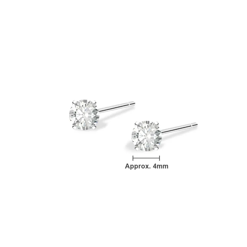 BLANK IN BLANK Sterling Silver Stud Earrings Women's-6