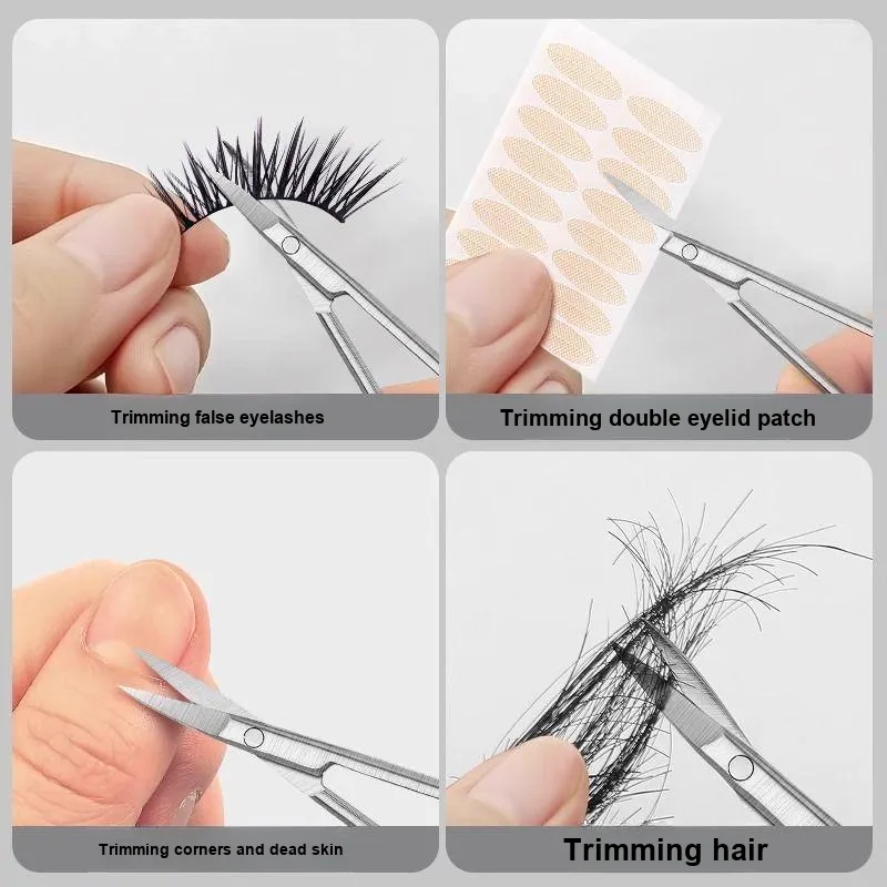 RIMEI Nasal Hole Trimmer Portable Nose Hair Scissors-4
