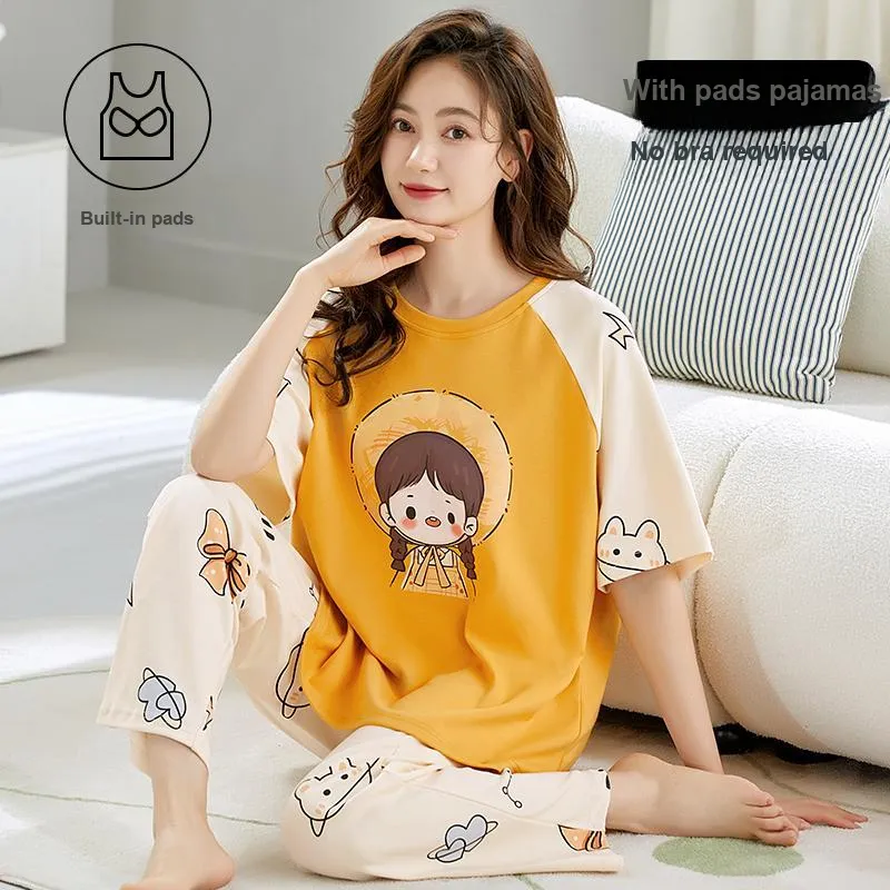 GOSO Pajama Set Women's Sunflower-5