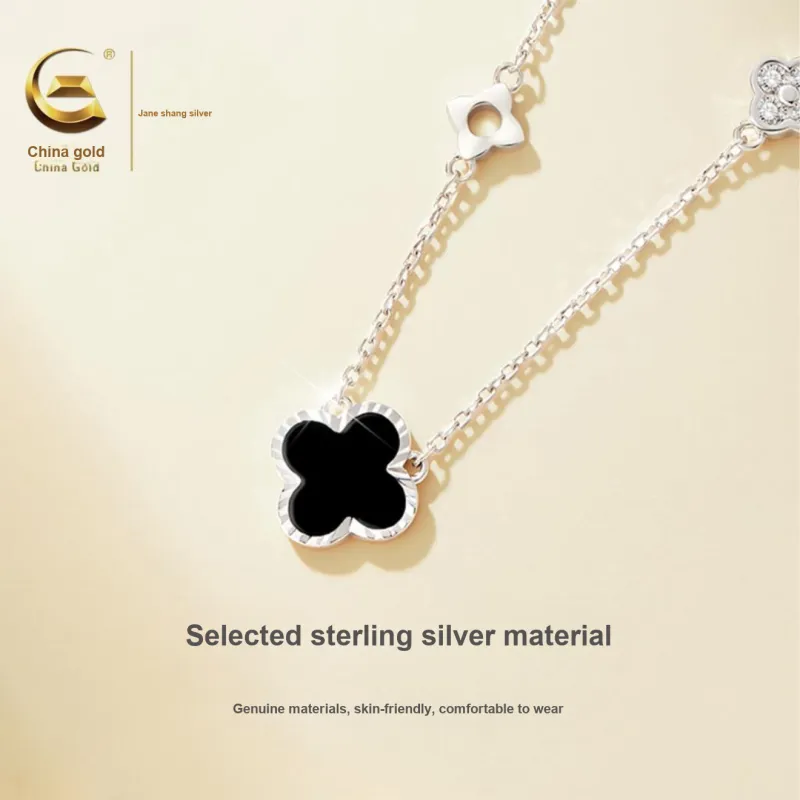 ZSY Sterling Silver, Silver 925 Necklaces Women's-3
