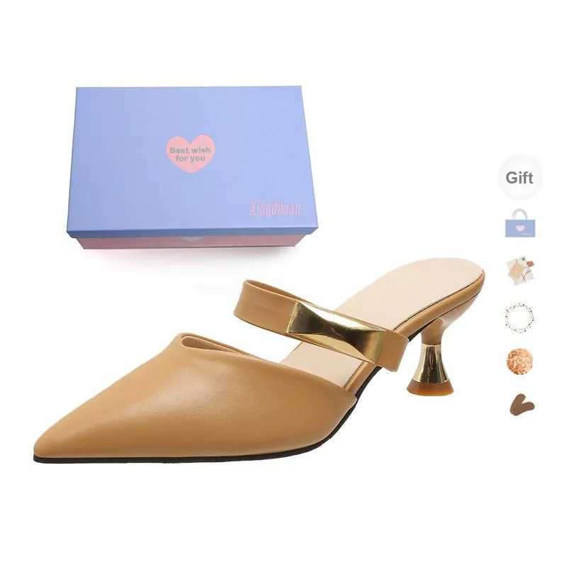 Xingdiman Wrap toe Slippers Women's Box-9
