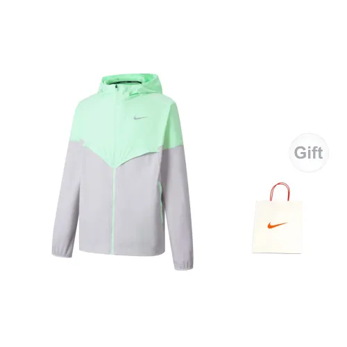 Nike Jackets Unisex Gray+Gift Bag