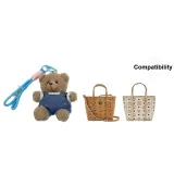 Brown Bear-Overalls (Inner Stripes Sweater)
