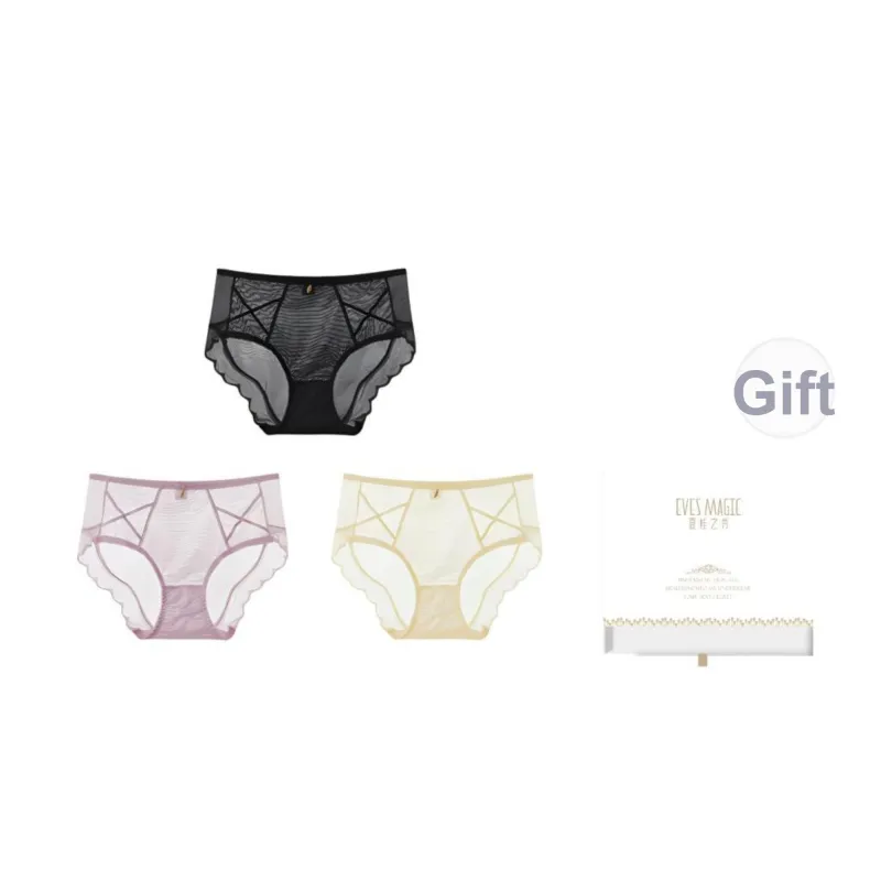 XIA.WA.ZHI.XIU Underpants Women's Box 3 Pack-48