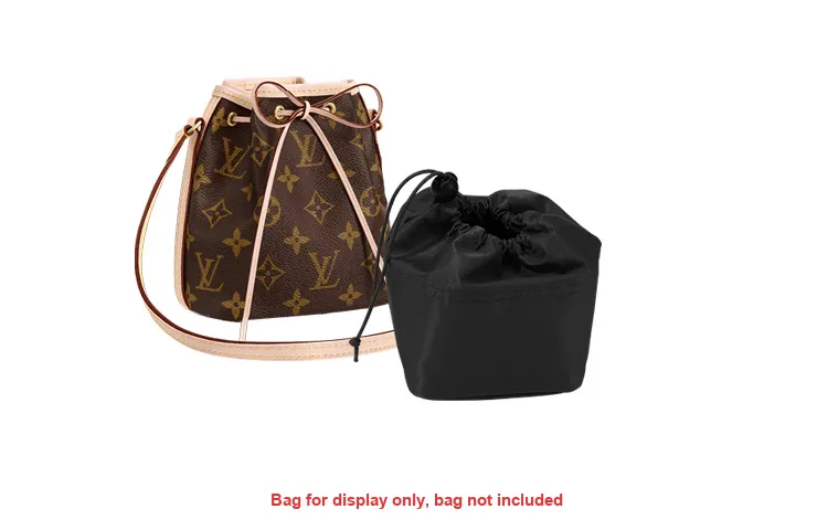 Luxury Care Artisan Workshop Nylon Bucket Bag Straps Women's Brown/Black-1