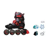 Black Red 8 Set Clothing Sets (K8 Helmet+KP1 Protective Gear+Bag)