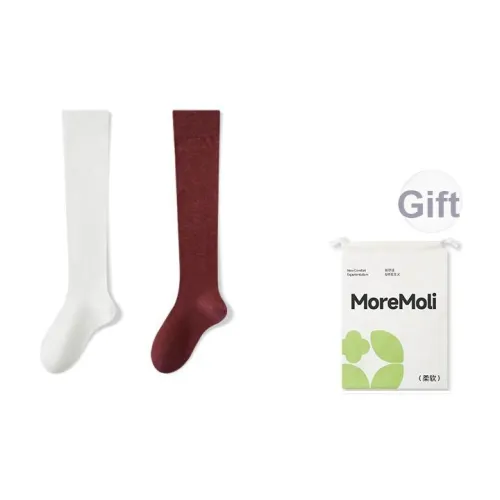 Moremoli Колено Высокие Носки Женские 2 Пачки