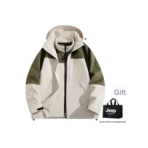JEEP SPIRIT Водонепроницаемый Ветрозащитный Дышащий и Теплоизоляционная ветровка унисекс