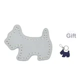 Haze Blue Hair Clips Trumpets