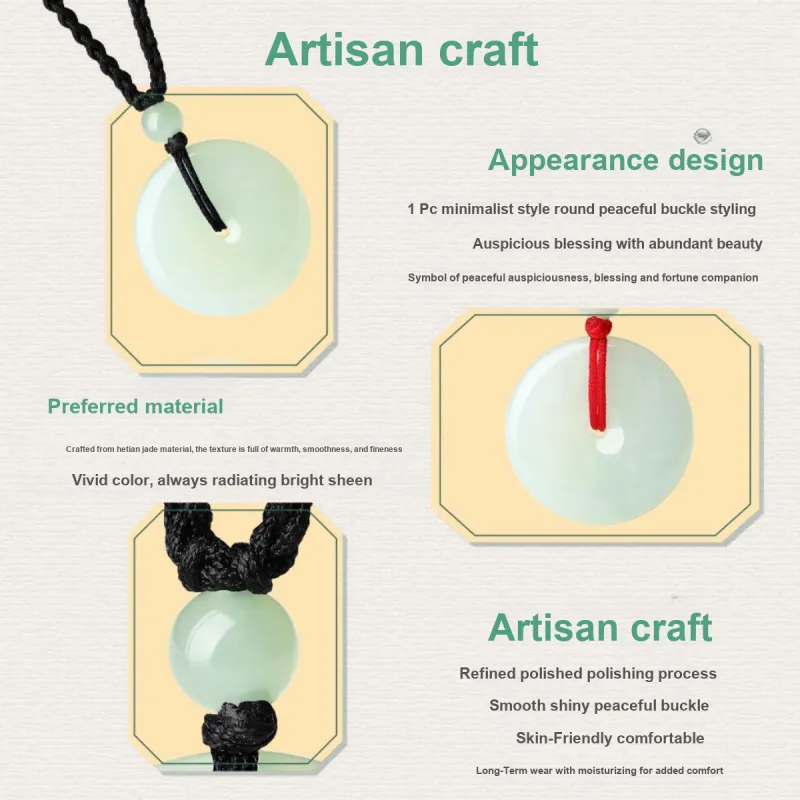 LAOMIAO Pendants Green Jade Women's-8