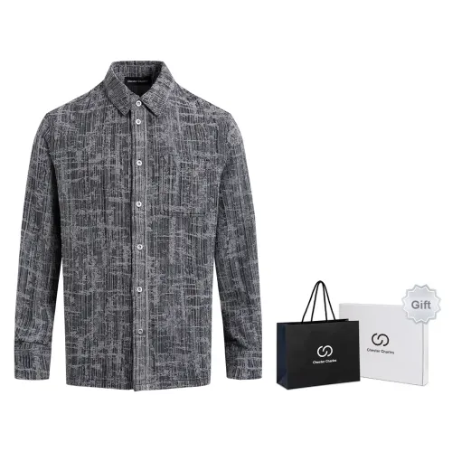 Chester Charles Shirts Unisex Gray