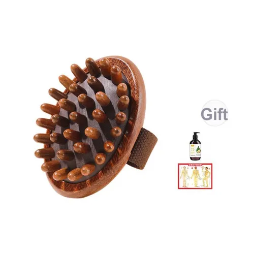 KARDIZPO Эбеновый Акупрессурная Щетка Дренажная Щетка Тело Массаж