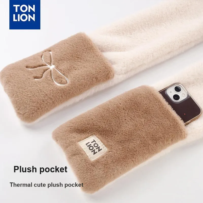 Tonlion Polyester Hoods & Plush Hats Unisex-4