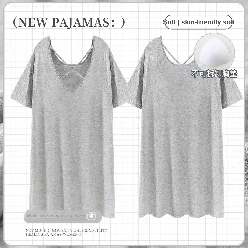 OUSHIBO Women's Nightgowns-5