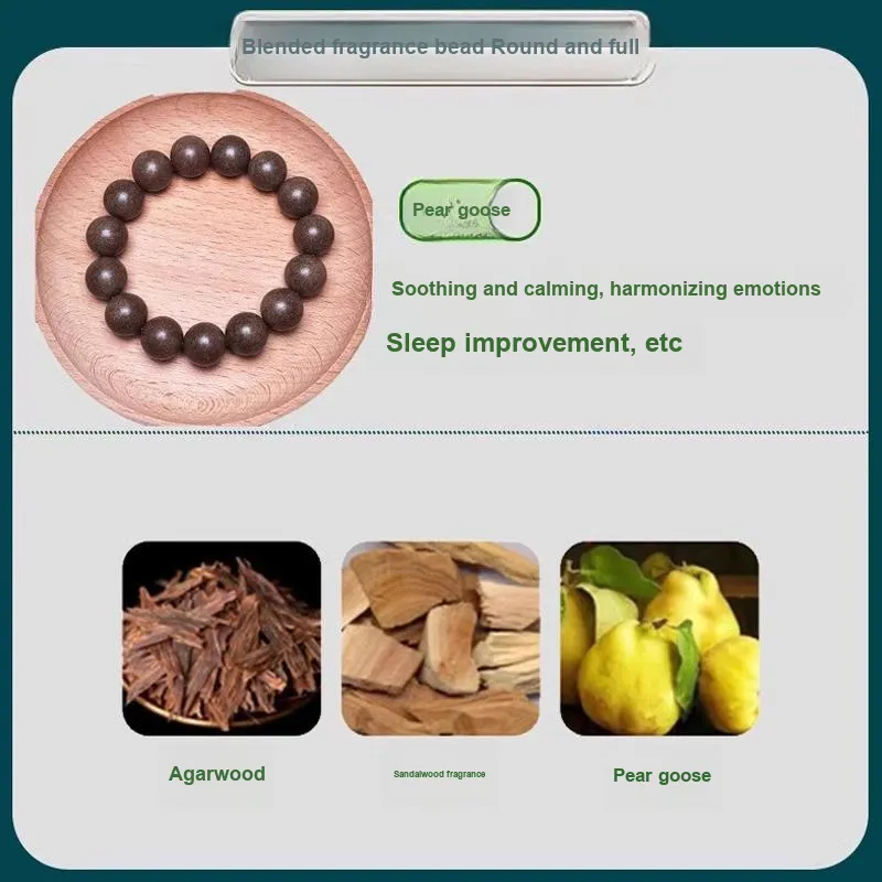XIBAOCHUNHUA Blended Fragrance Bead Bracelets Unisex-1