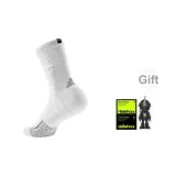 Black[Wolf Spider Technology Slip-Resistant Yarn, Mid-Top]