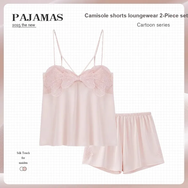 O'MESIK Pajama Set Women's Pink-1