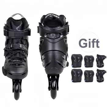FLYING EAGLE Inline Skates Unisex Black Red