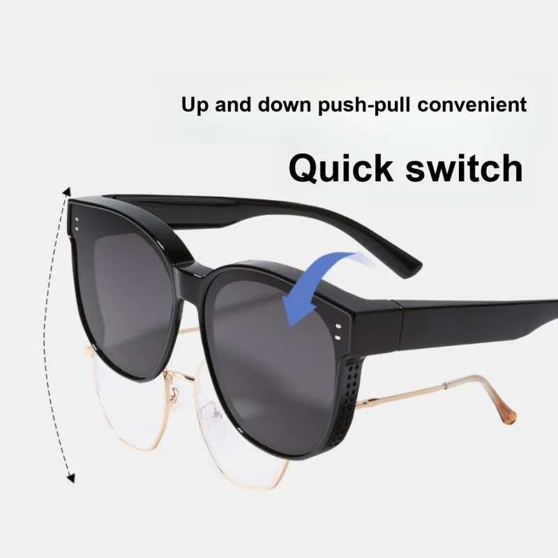 CACUSS Junior TR/Memory Plastic Square Sunglasses Unisex-17