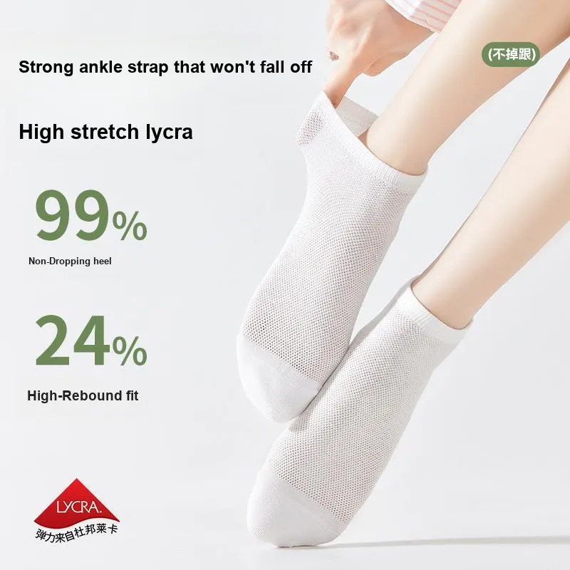 Caramella No Show Socks Women's 5 Pack-6