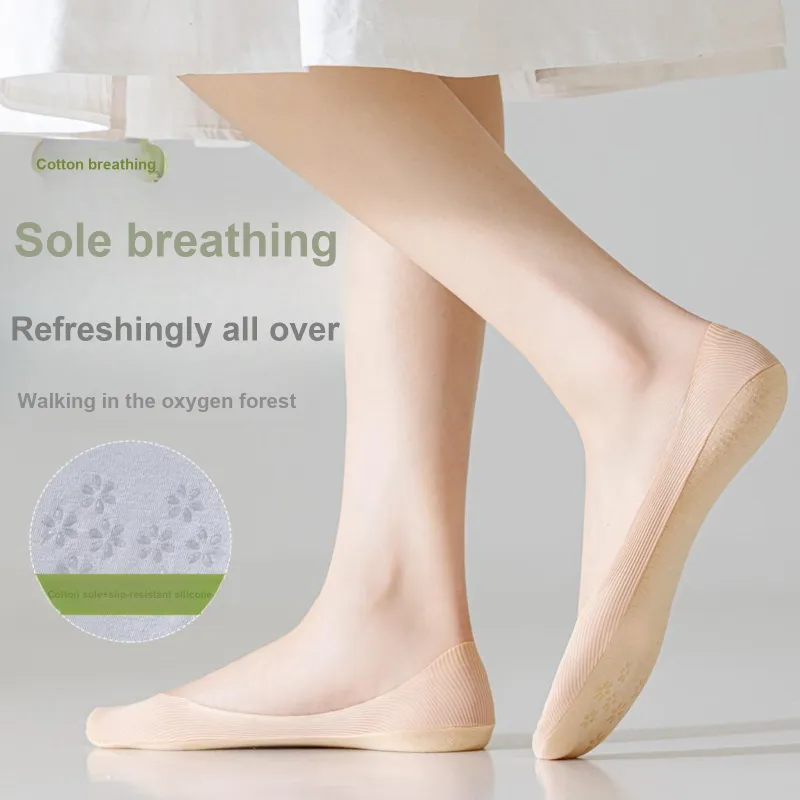 XXLLG No Show Socks Women's 5 Pack-7