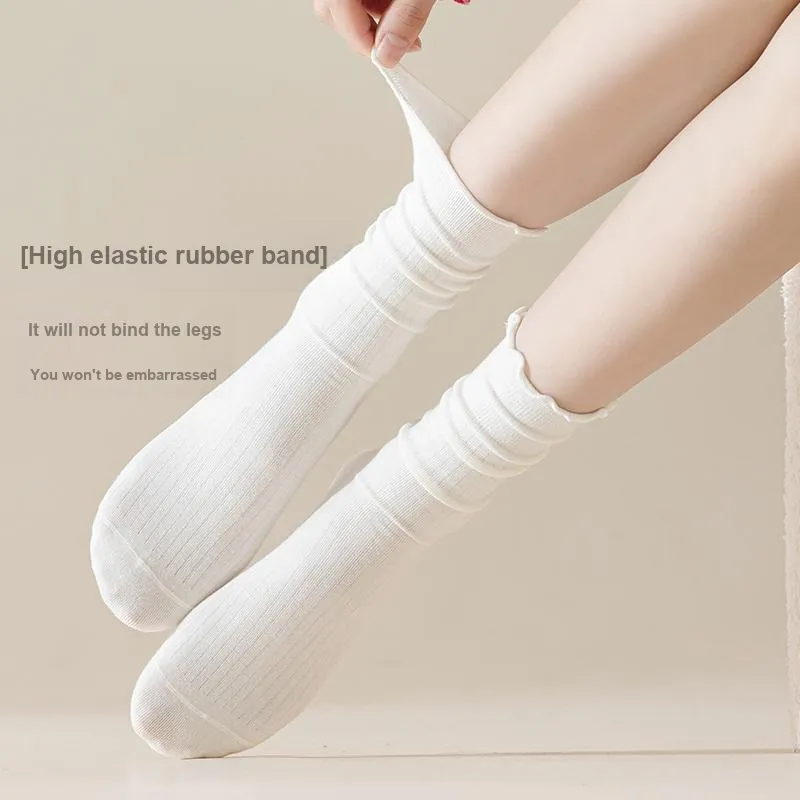 MIIOW Mid Calf Socks Women's 5 Pack-56