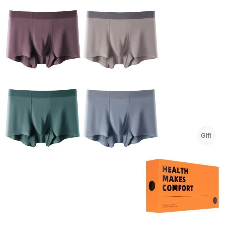 Vine Color Underpants Men's 4 Pack-2