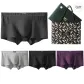 Solid Color 4 Pack Box Included (Black+Dark Purple+Iron Gray+Light Heather Gray)