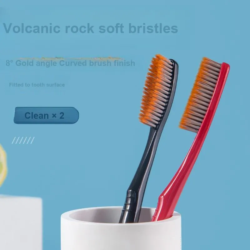 XIAONIULIXIANJI 2 Pcs Set Same As Supermarket High-Density Large Brush Head Toothbrush Department Store And Supermarket-2